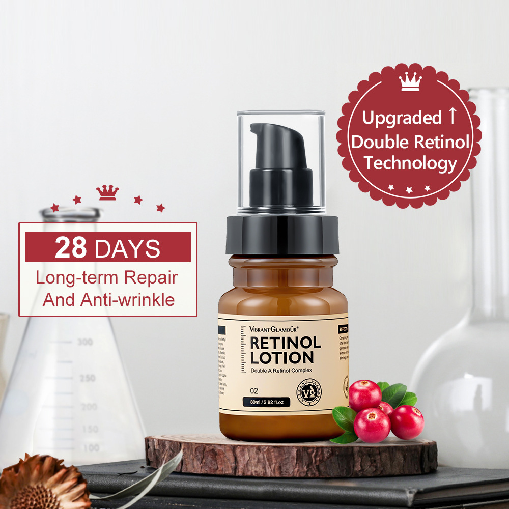 Cross-border VIBRANT GLAMOUR firming moisturizing lotion fade fine lines moisturizing retinol facial essence lotion
