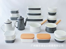 日本cotta搪瓷陶瓷餐具家用小碗飯碗湯碗面碗餐盤深盤盤子