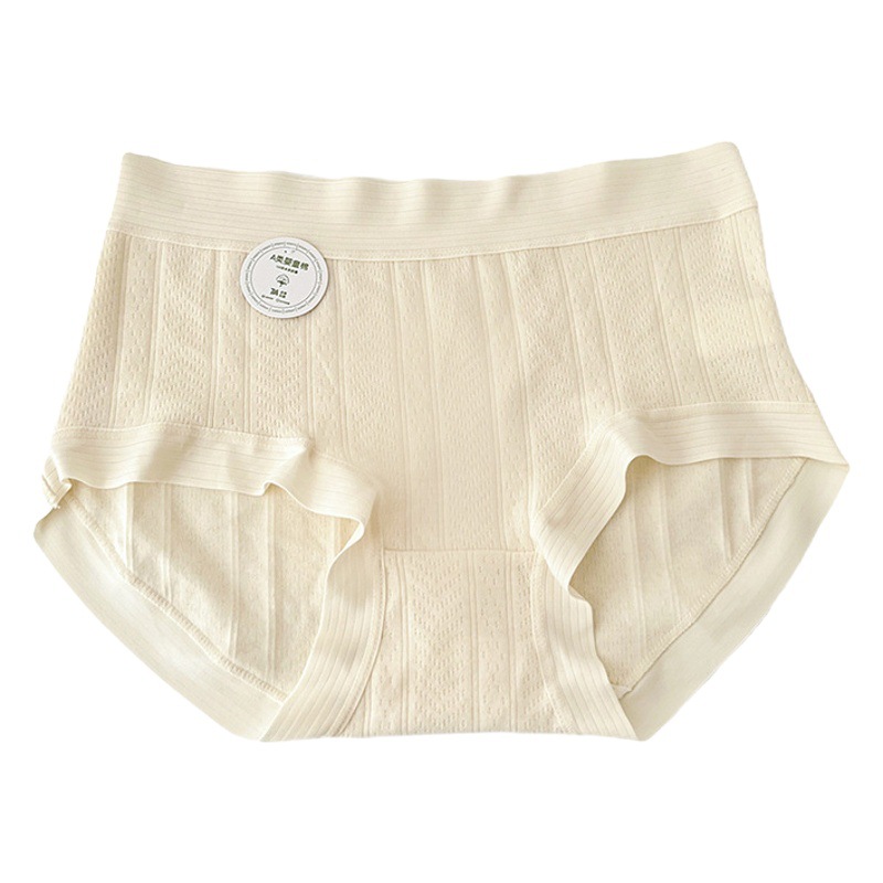 暖かい綿の手触りの純綿の中で腰の女性の下着の純綿の抗菌の股の7aの抗菌のa種類の赤ちゃんの綿の少女の下着