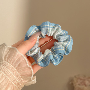 Dulce de alto nivel, anillo de cabello de intestino grueso, cordón de cabello de cola de caballo baja coreana, cordón de cabello grande, delicado, adornamiento de cabello de princesa de alto valor