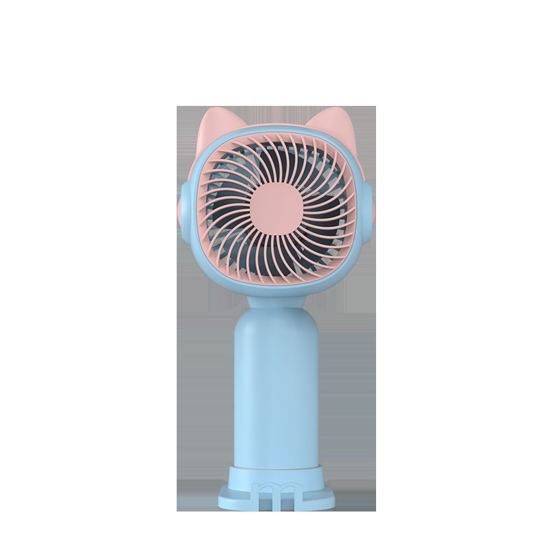 東南アジアの対外貿易の越境の小さい扇風機のミニはusbの充電のアイデアのlogo学生を持って扇風機を持ちます。|undefined