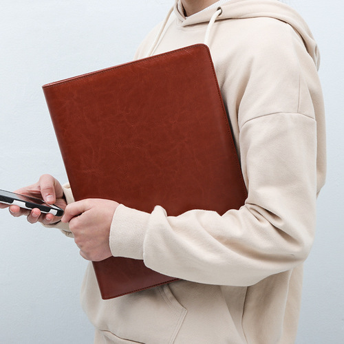 Business sales multifunctional manager folder A4 file folder with calculator file folder folder writing pad plus notes