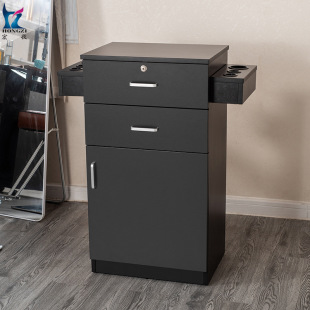 Hairdressing Tool Cabinet Storage Tool Cart Removable Multi-Layer Storage Rack Hairdressing Trolley Barber Tool Cart