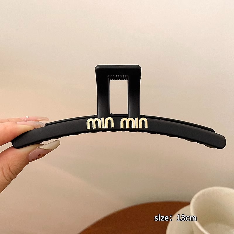 Clip de cabello refinado coreano para mujeres de alto nivel agarrar clips de cabello de tamaño grande detrás de la cabeza de cabello de tiburón clip de cabello lote de cabello