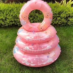 New 1-18 years old swimming ring for children, cartoon style, for baby boys and girls, cartoon swimming ring, inflatable, thick swimming ring