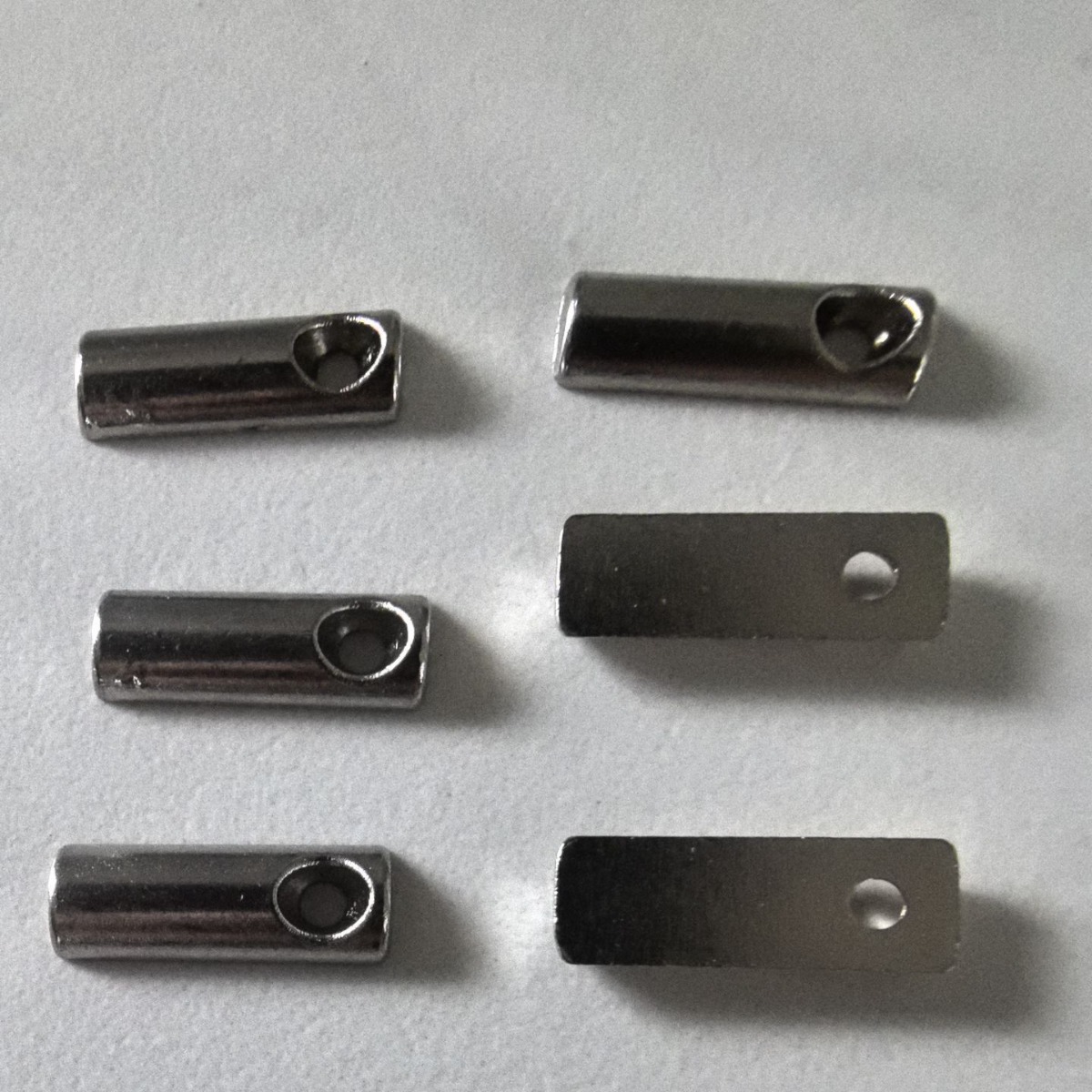 相框配件锌合金压片 金属拨扣 8字形瓜子扣飞刀片 锌合金背扣