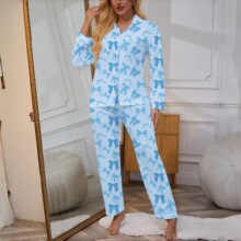 pajama���Q�ﶬ���W��Ůʿ�����Y���I�L���Lѝ���e�r��˯�����bŮ