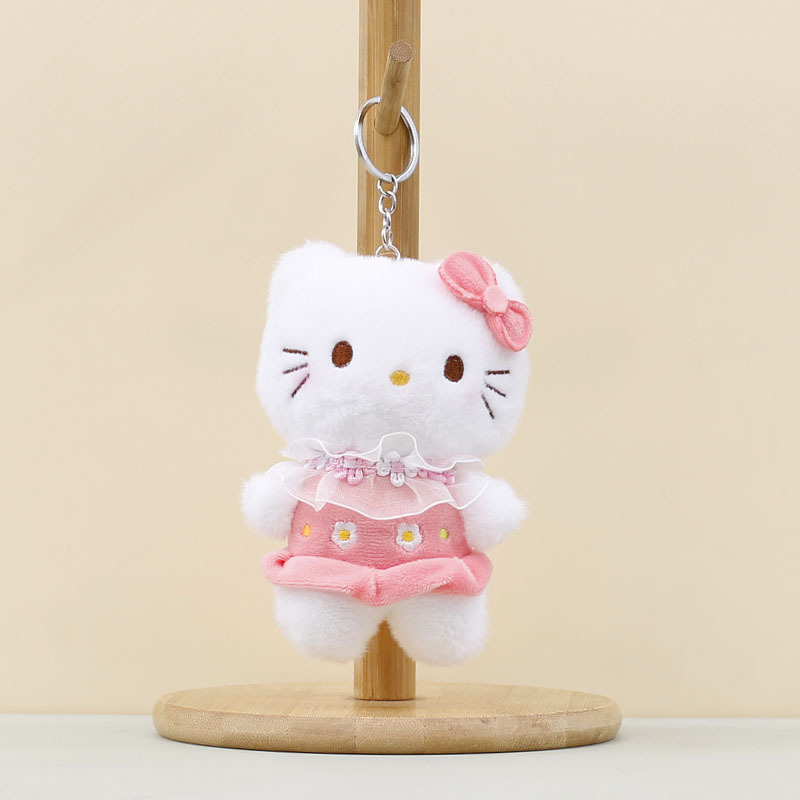 インターネット有名人かわいい kt 猫ペンダント漫画子猫ぬいぐるみ人形キーホルダーバッグペンダント人形人形|undefined