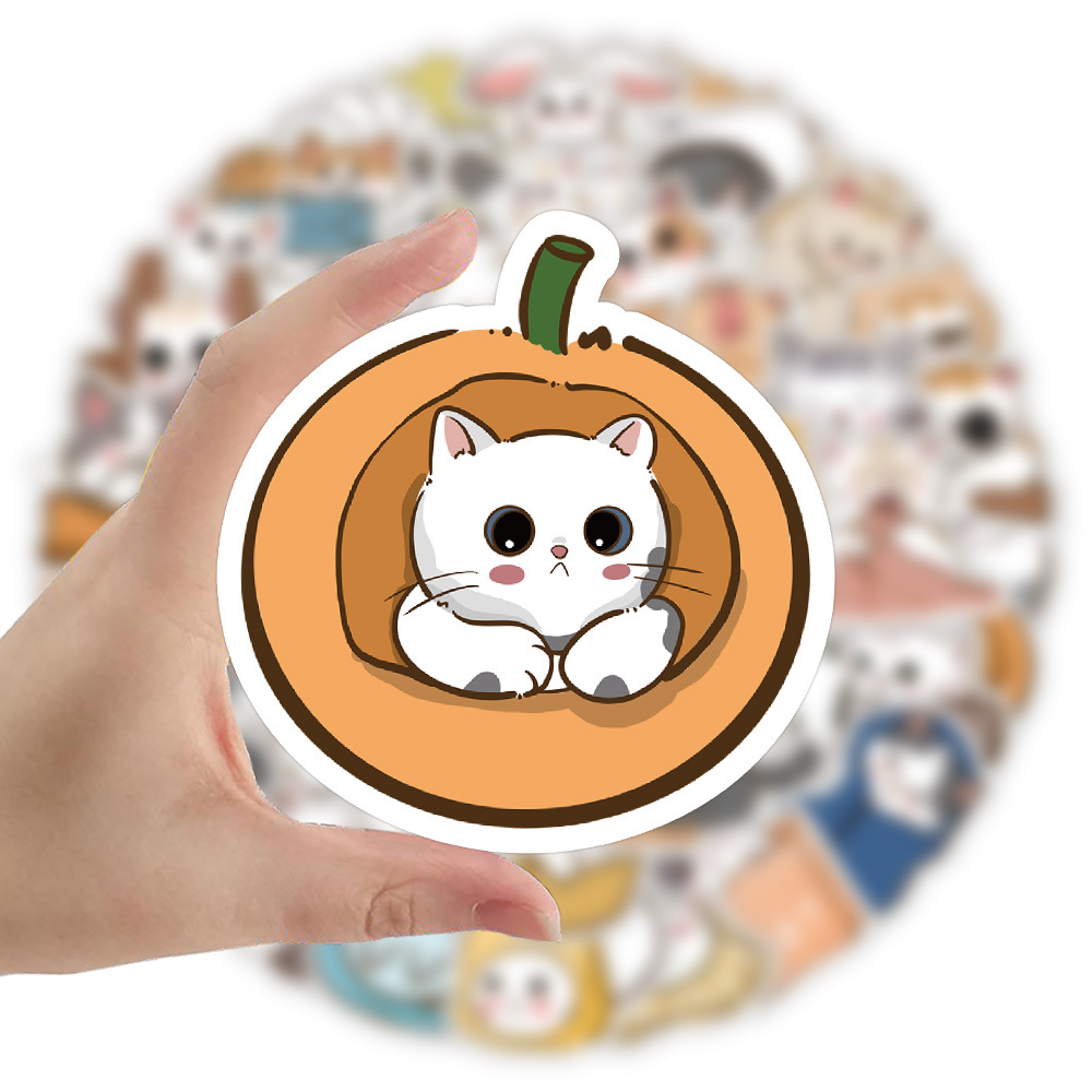 21g Weight Stickers Stationery Type 1 Set Quantity Learning Occasion PVC self-adhesive Material Animal, Cartoon Pattern Cute Style 1 Set Animal Cartoon Learning PVC Self-adhesive Cute Stickers 16