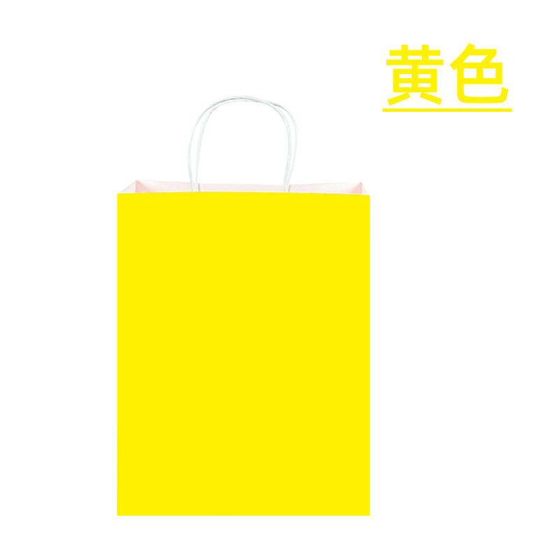 Regalo de bolso de papel Kraft Embalaje DE ALTO aspecto Tienda de ropa Embalaje de café Almacenamiento de embalaje Caja de regalo Bolsa al por mayor personalizado