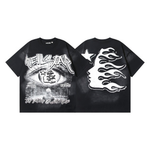 ��ʽ����Hellstar TShirt�تz֮�ǽ���ӡ����Ʒ�|����T����Ů