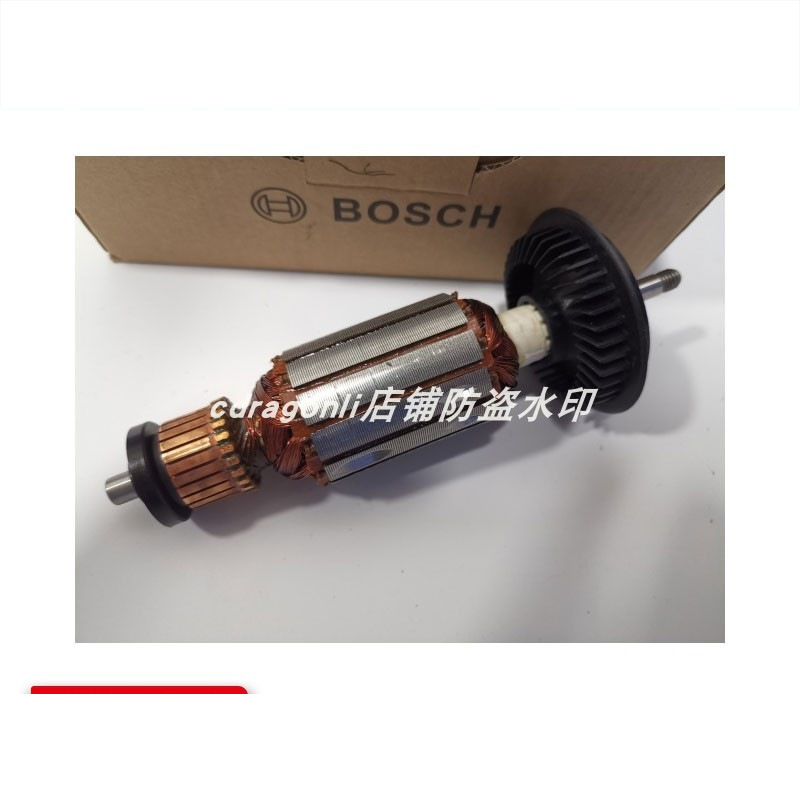 BOSCH博世电动工具gws6700电机tws6000角磨机转子马达零件配件