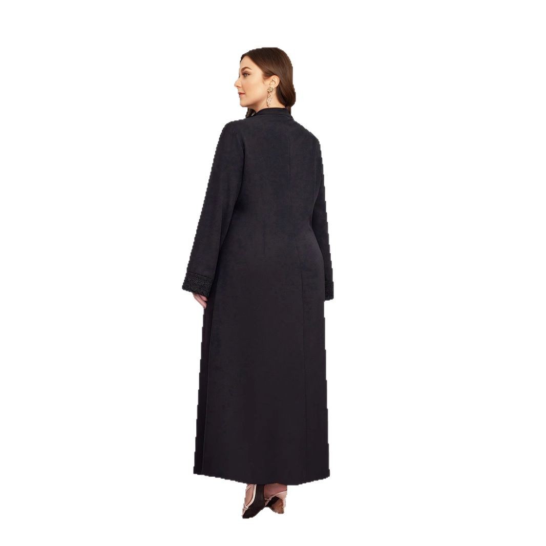 European, American, Middle Eastern, And Arab Cross-border Summer New Style Solid Color Thin Breathable Long-sleeve_ecoleips.com