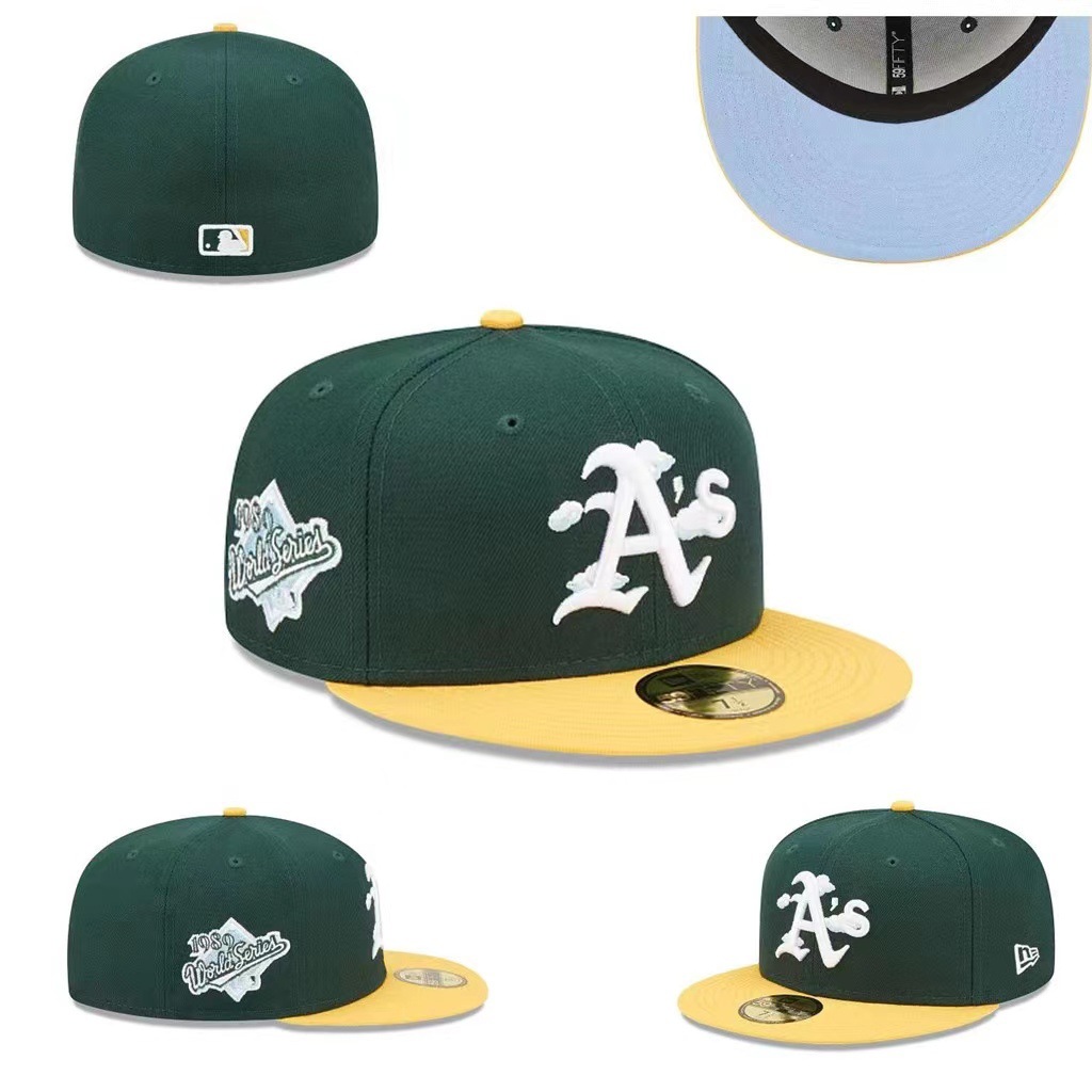 2024 comercio exterior nuevo equipo de béisbol masculino y femenino de LA Dodgers NY gorras de béisbol con tapa completa Baile callejero juvenil gorra de ala ancha