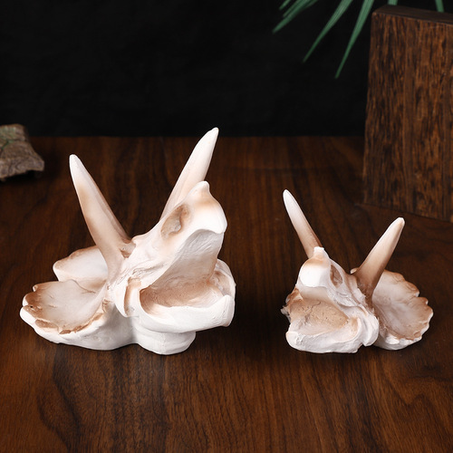 Fish tank landscape Tyrannosaurus Rex resin figurine realistic skeleton bones fish shrimp hiding house aquarium decoration fossil