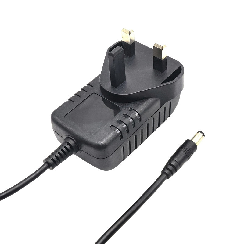 British 18W12V1.5A power adapter British UKCA CE certification 1.5a dog pad switching power supply