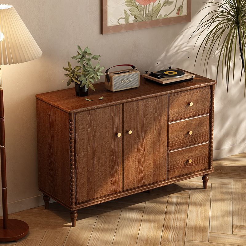 New Chinese Style Sideboard Cabinet Cupboard Low Cabinet Restaurant Kitchen Living Room Side Cabinet Large Capacity Storage Storage Cabinet New Style