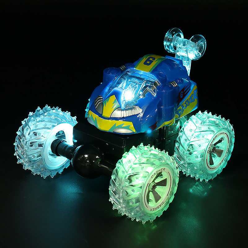 Control remoto para niños truco de luces cool 2.4G coche de control remoto juguetes para niños camión de control remoto al por mayor