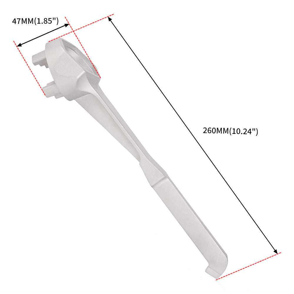 开桶油桶盖扳手开桶器铝合金DRUM WRENCH油桶盖打开器拆卸器跨境