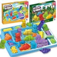 Cross-border space toy sand mold set animal dinosaur sand molds magic clay clay modeling sand educational toy