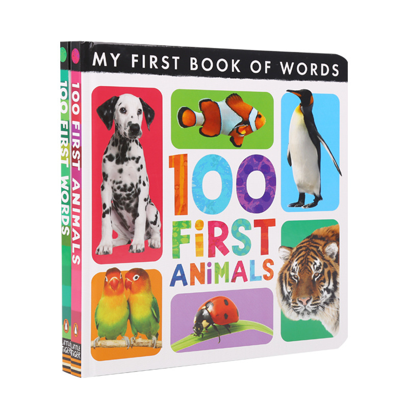 My First Book Of Words,ATwo-volume English Picture Book Reading Version