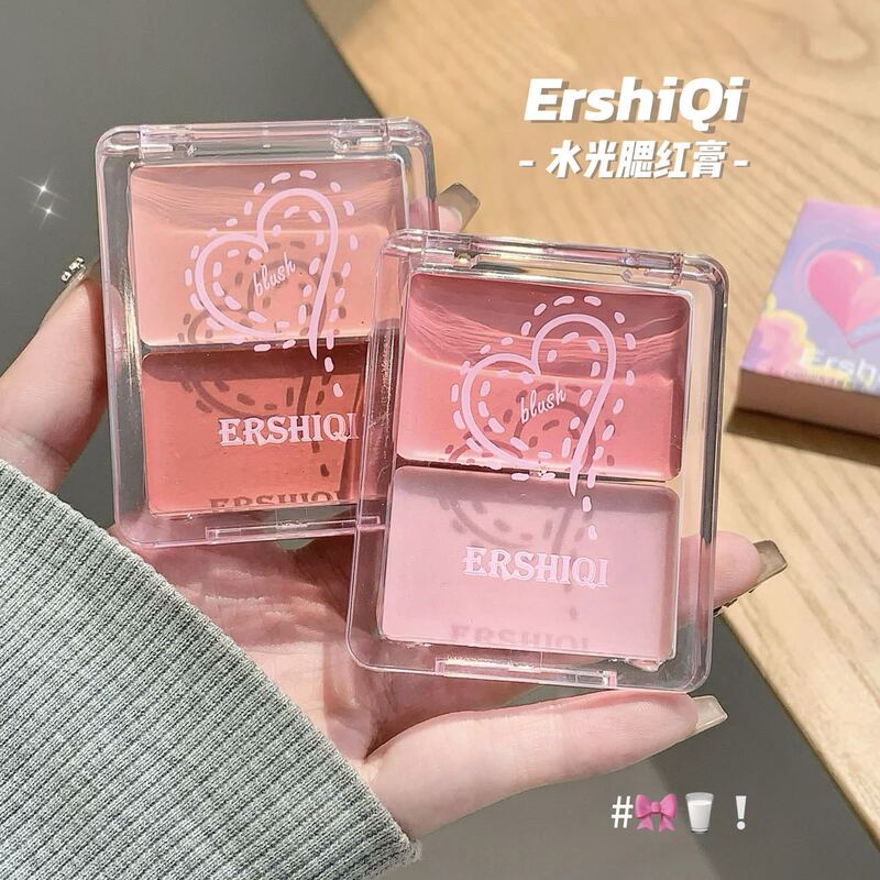Two Pair Blush Cream Water Light Vit Girl Blush Multi-purpose Eye and Cheek Dual-purpose High Light Expansion Color Natural Clear Blush Two Pair Blush Cream Water Light Vit Girl Blush Multi-purpose Eye and Cheek Dual-purpose High Light Expansion Color Natural Clear Blush