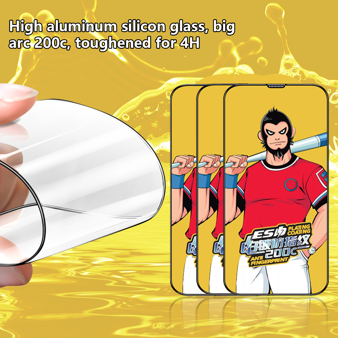 适用华为MATE60钢化膜荣耀X8B高清全屏膜电镀丝印华为P70手机贴膜