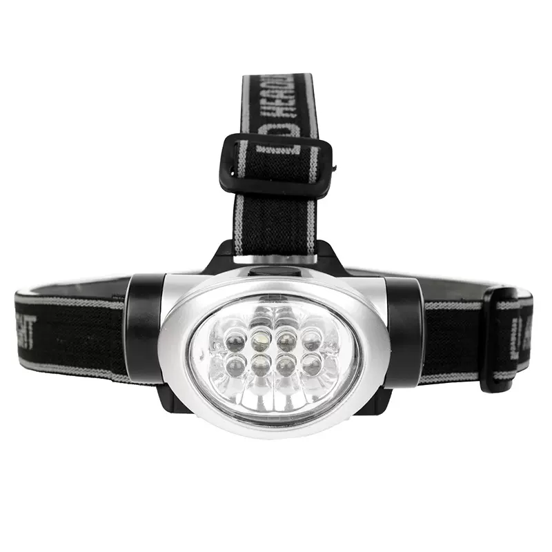 工厂供应批发便携式户外防水照明LED钓鱼头灯批发头戴式手电筒