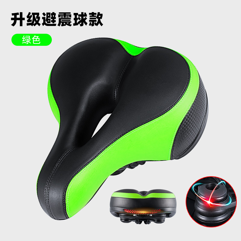 Cojín de bicicleta asiento ultra suave Anshan asiento de bicicleta espongelamiento amortiguador asiento universal accesorios de bicicleta