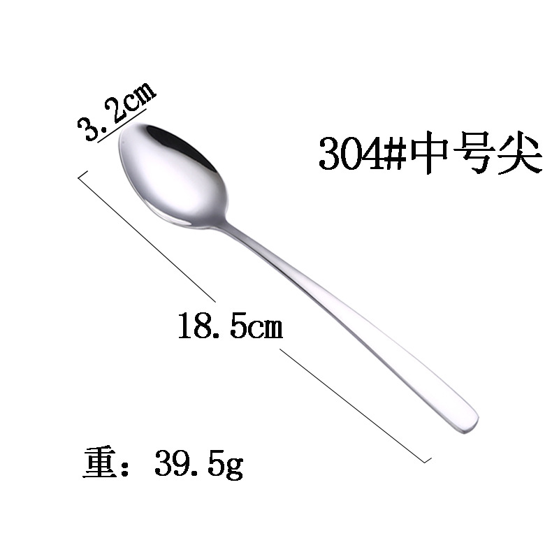 Stainless Steel Long Handle Coffee Spoon For Stirring And Mixing_voghion.com