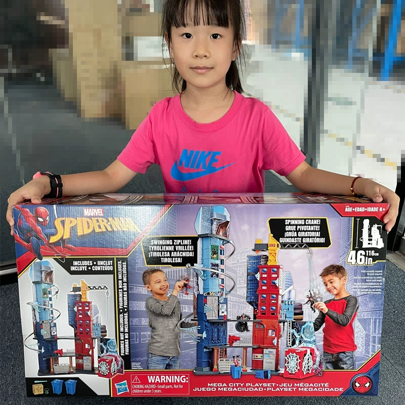 孩子宝 Marvel Spider -Man Giant City Luxury Scene Combination Super Large Fighting Set C3408