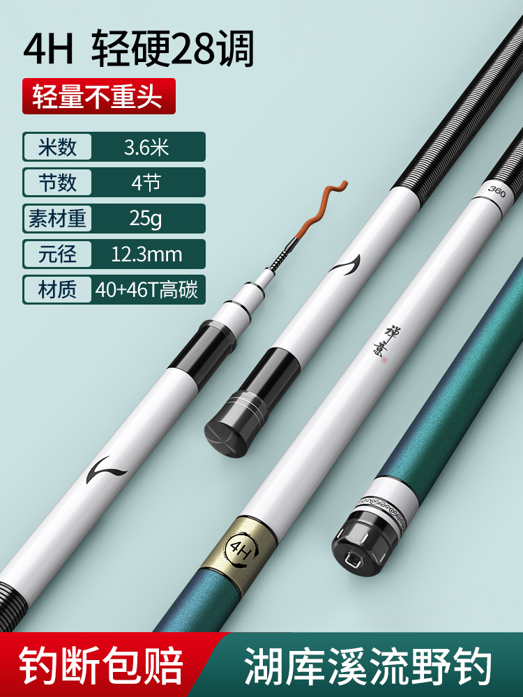[high carbon advanced version] 4h28 adjustment 3.6m only 28 grams