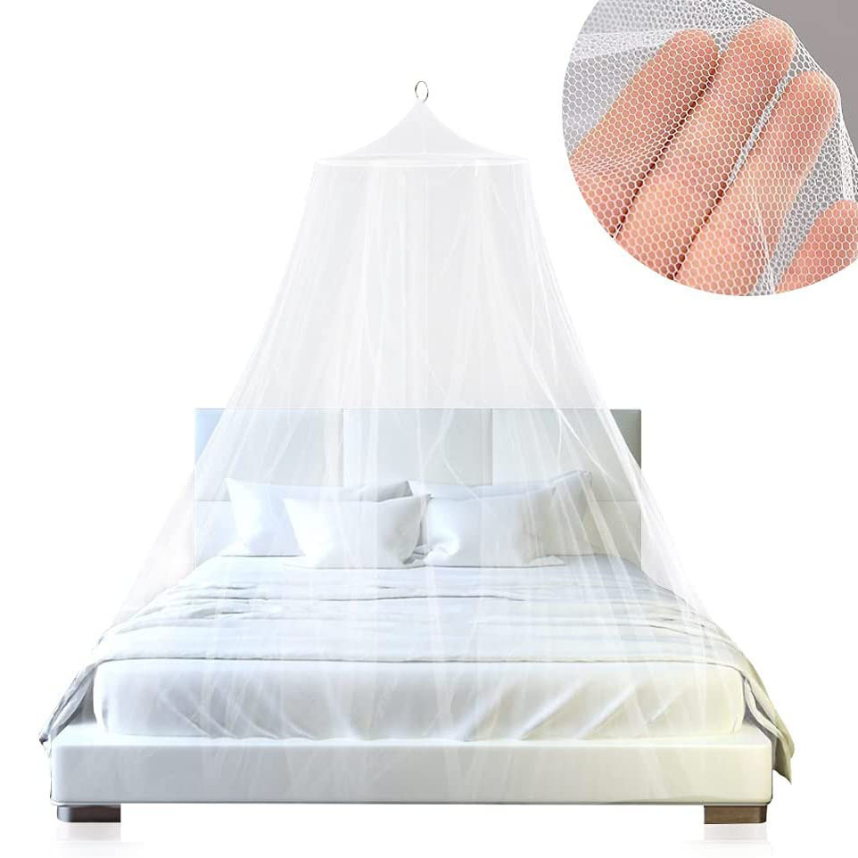 Mosquitera de estilo princesa, éxito de ventas transfronterizo en Amazon, de 1.5m-2.0m, para cama grande, sin instalación, tipo domo.