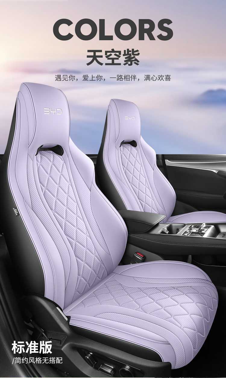 Byd Hiace 07 Seat Cover Fully Surrounded Breathable Perforated Cushion Leather Hiace 07Ev Special Four-Season Seat Cover