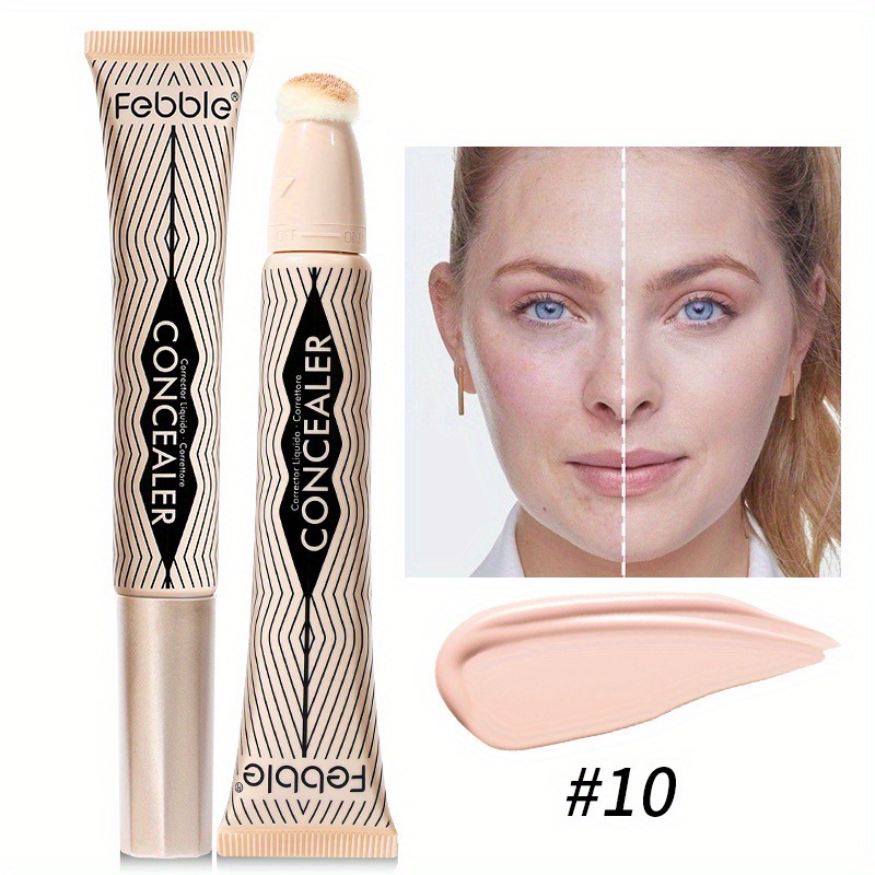 USHAS Cross-Border Hot Sale Concelador Base Liquido Durable No Adhesivo Polvo Brillante FS373B