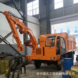 广西甘蔗抓机 园林树木自制随车抓 6吨10吨抓机图片