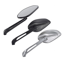 摩托车改装CNC后视镜 摩托车反光镜 复古铝合金哈雷倒车镜改装件