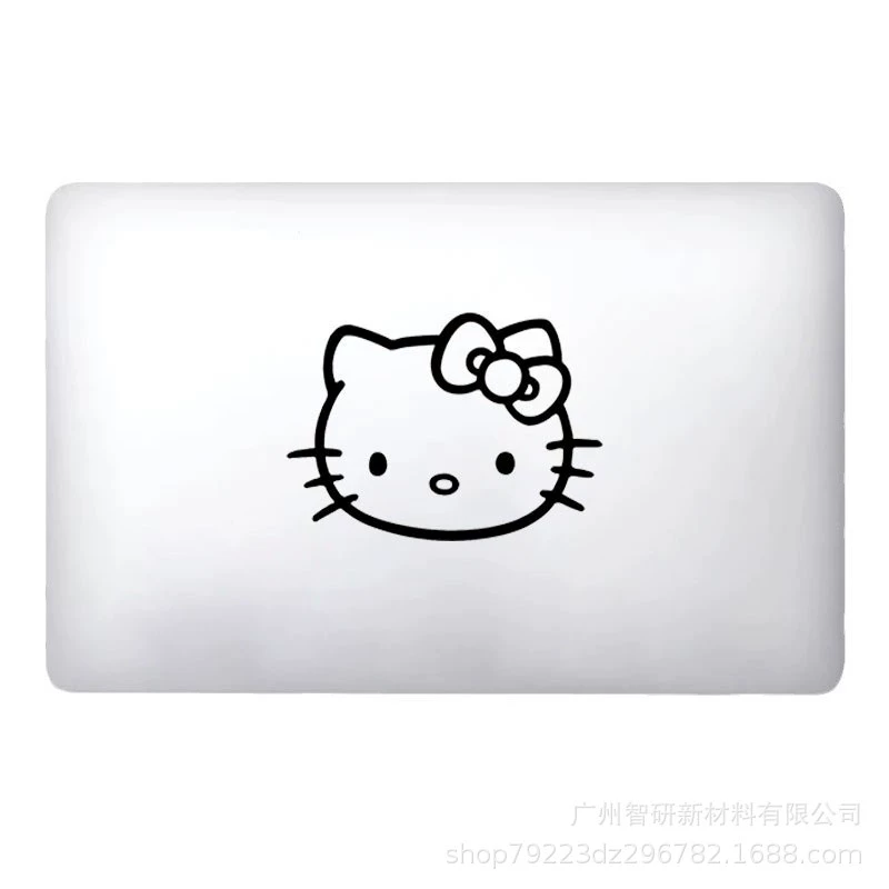 Hello kitty, cartoon sticker, tablet laptop