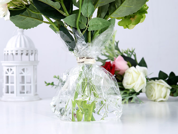 全尺寸高透明opp玻璃纸鲜花果篮礼品包装纸防尘防水打底包花纸张