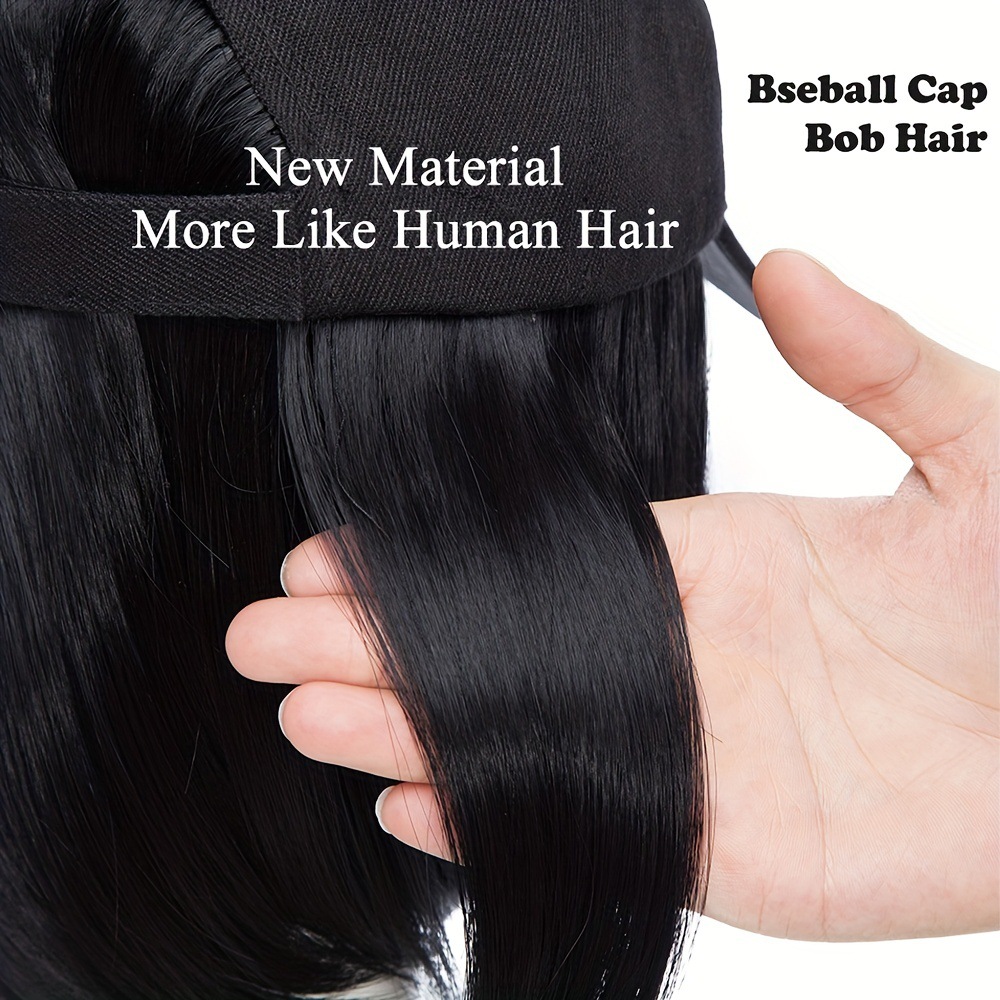 Europa y América primavera y verano sombrilla gorra peluca Bobo peinado nuevo protector solar al aire libre sombrero integrado forma de peluca