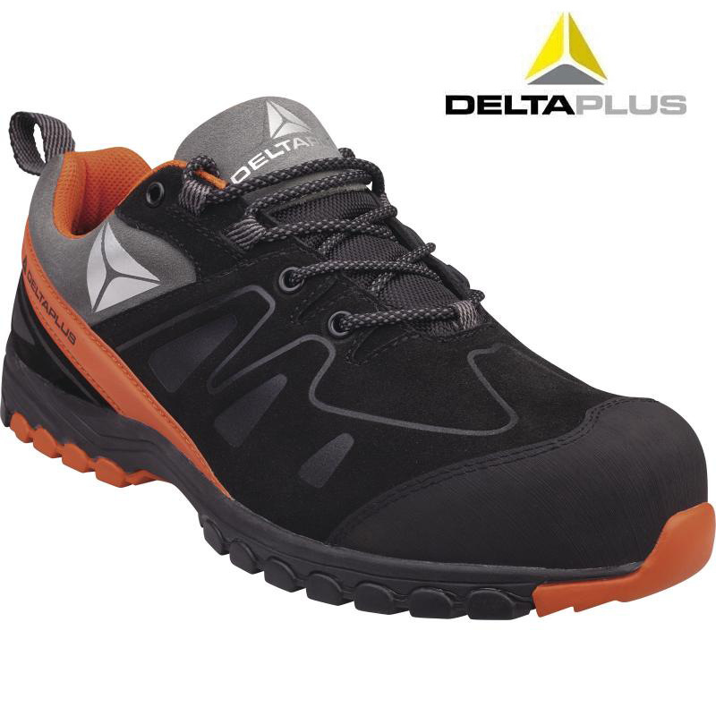 代尔塔301338劳保鞋户外运动透气时尚轻便防砸防穿刺夏季工作鞋男