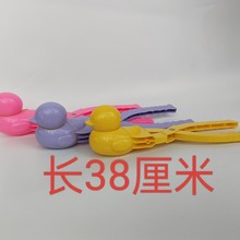 儿童玩雪玩具 夹雪器神器雪球夹 勺打雪仗工具沙球夹子沙滩玩具无