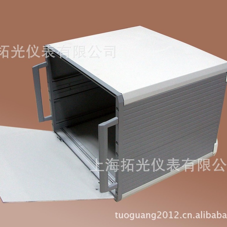 剩余电压测试仪铝合金机箱按钮指示灯触摸屏外壳 3u插箱 插箱19英