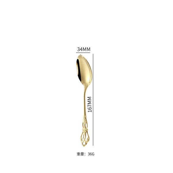 Global Golden Tea Spoon