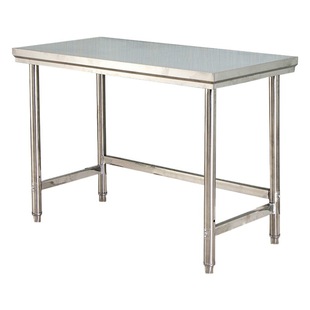 Single Layer Stainless Steel Workbench Commercial Kitchen Console Packing Table Hotel Hoisting Table Stainless Steel Table Thickened