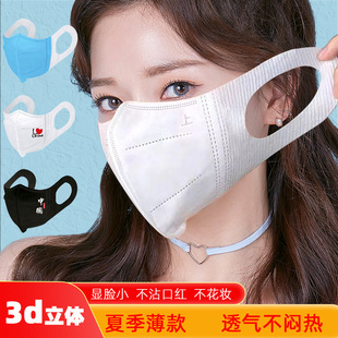 Disposable Adult 3d Stereo Mask Does Not Restraining Ears Elastic Wide Ear Mask Breathable Slim 3d Mask