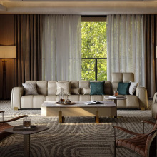 卡玛格功能沙发 豪宅平层意式真皮沙发 意式轻奢电动沙发