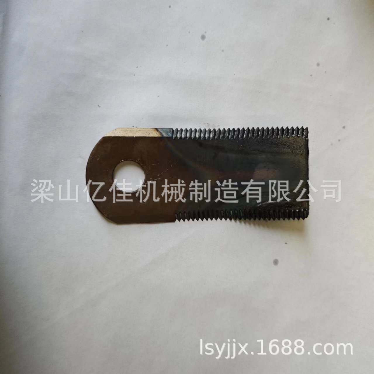 刀片厂家供应玉米秸秆还田机锯齿刀片 秸秆粉碎机锯齿刀片