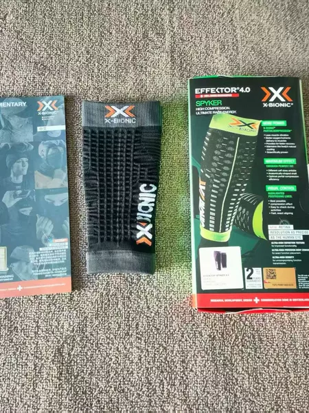 X brand new boxed running leg sleeves, athletic calf protectors, elastic compression for marathon, basketball, and cycling, wholesale for men and women