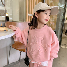 春秋季女童套装2033新款韩版中小童儿童装女宝宝时尚洋气两件套潮